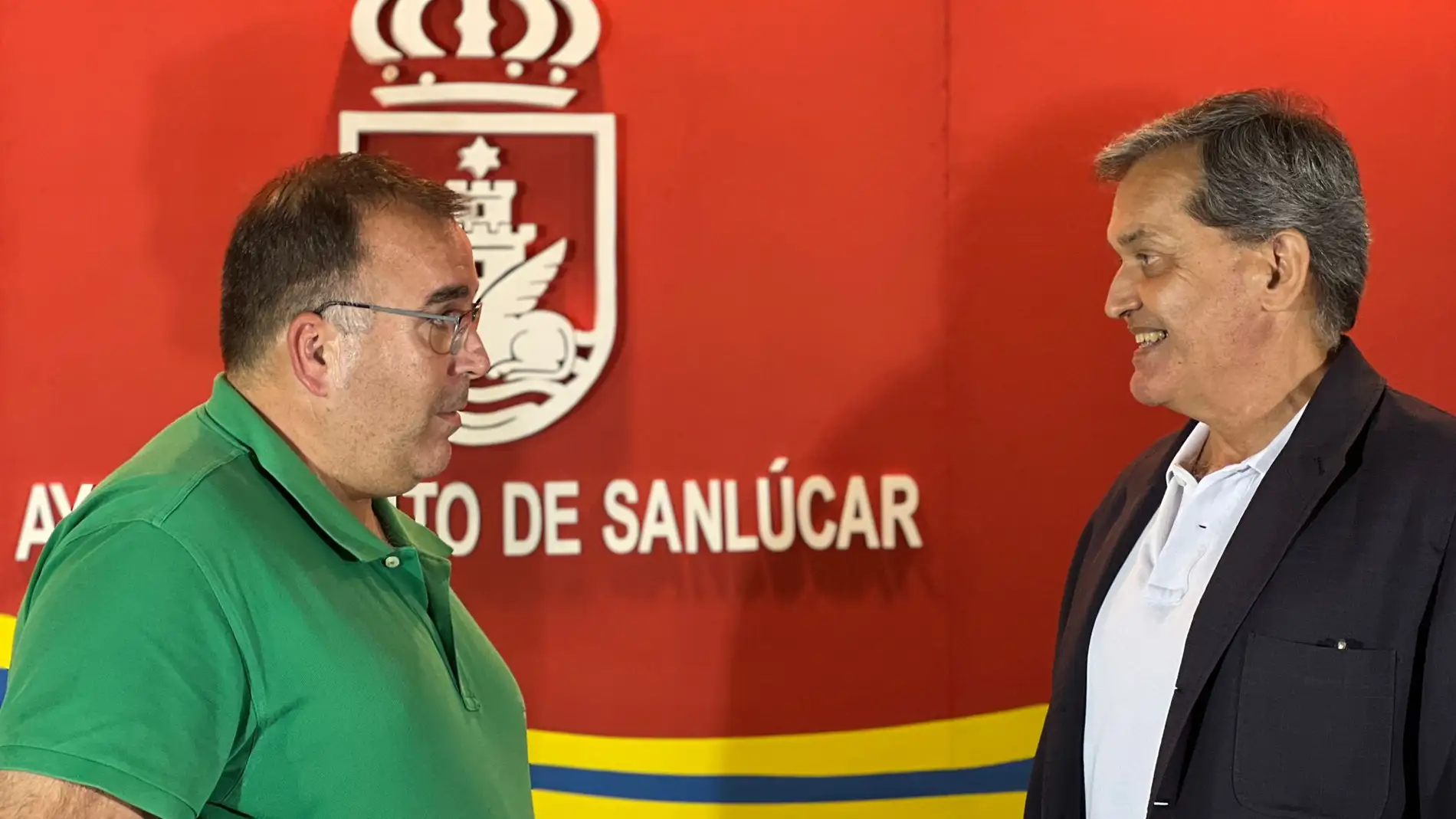 Javier Porrúa y David Salazar, concejales del Ayuntamiento de Sanlúcar