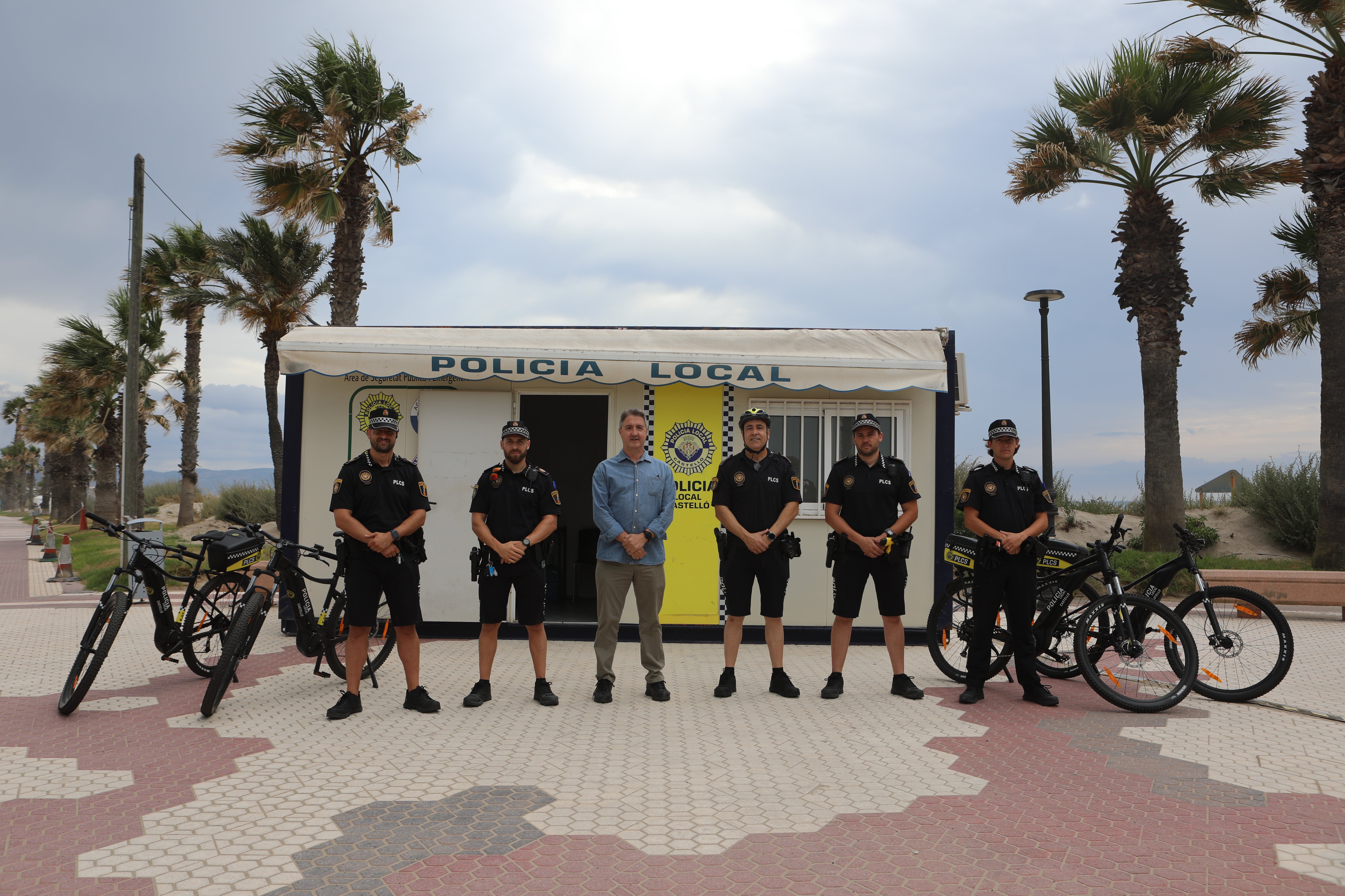 Castelló pone en marcha este verano la Unidad Ciclista de la Policía Local para vigilar las playas Castelló pone en marcha este verano la Unidad Ciclista de la Policía Local para vigilar las playas