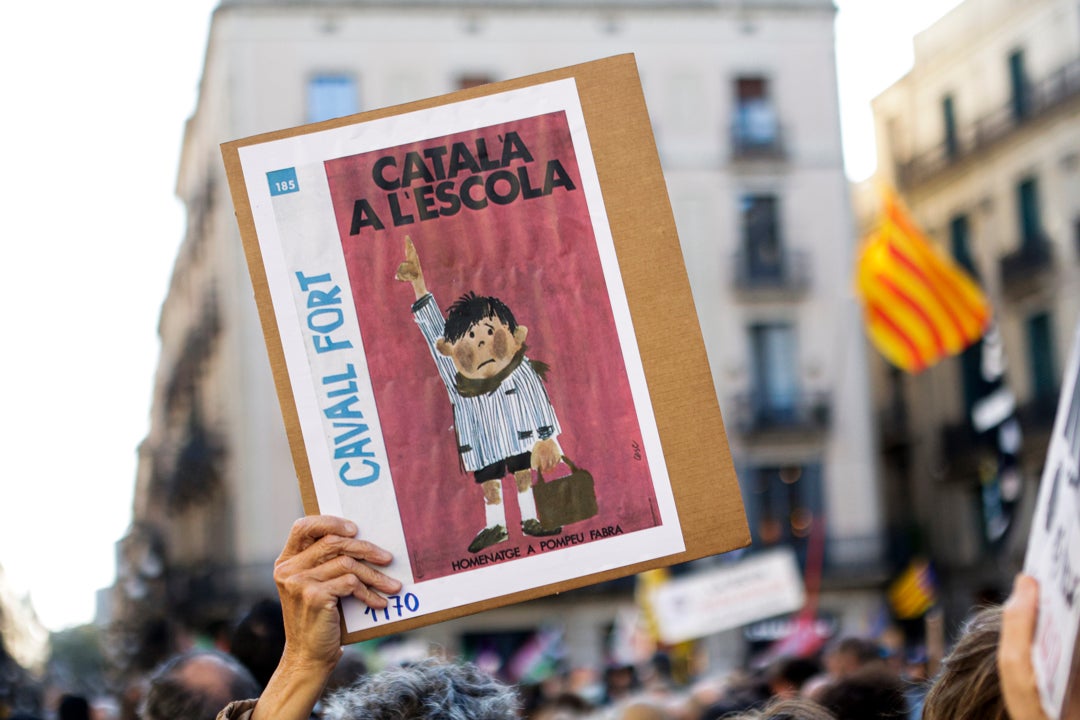 El TSJ de Cataluña ve posible inconstitucionalidad en la nueva ley del catalán en las aulas El TSJ de Cataluña ve posible inconstitucionalidad en la nueva ley del catalán en las aulas