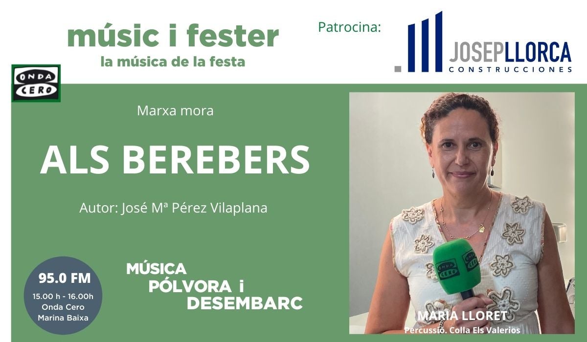 Als Berebers, marxa mora de José Mª Pérez Vilaplana Als Berebers, marxa mora de José Mª Pérez Vilaplana