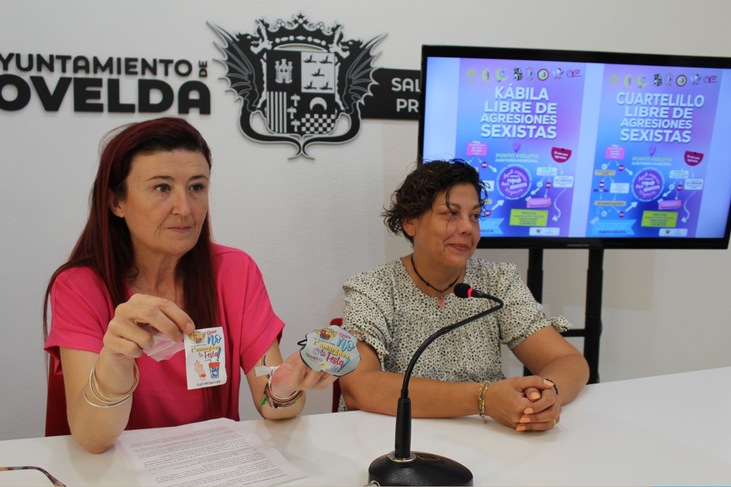 Novelda contará con un Punto Violeta en sus próximas fiestas patronales Novelda contará con un Punto Violeta en sus próximas fiestas patronales