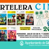 Cartelera anunciada por el Ayuntamiento de Cádiz Cartelera anunciada por el Ayuntamiento de Cádiz