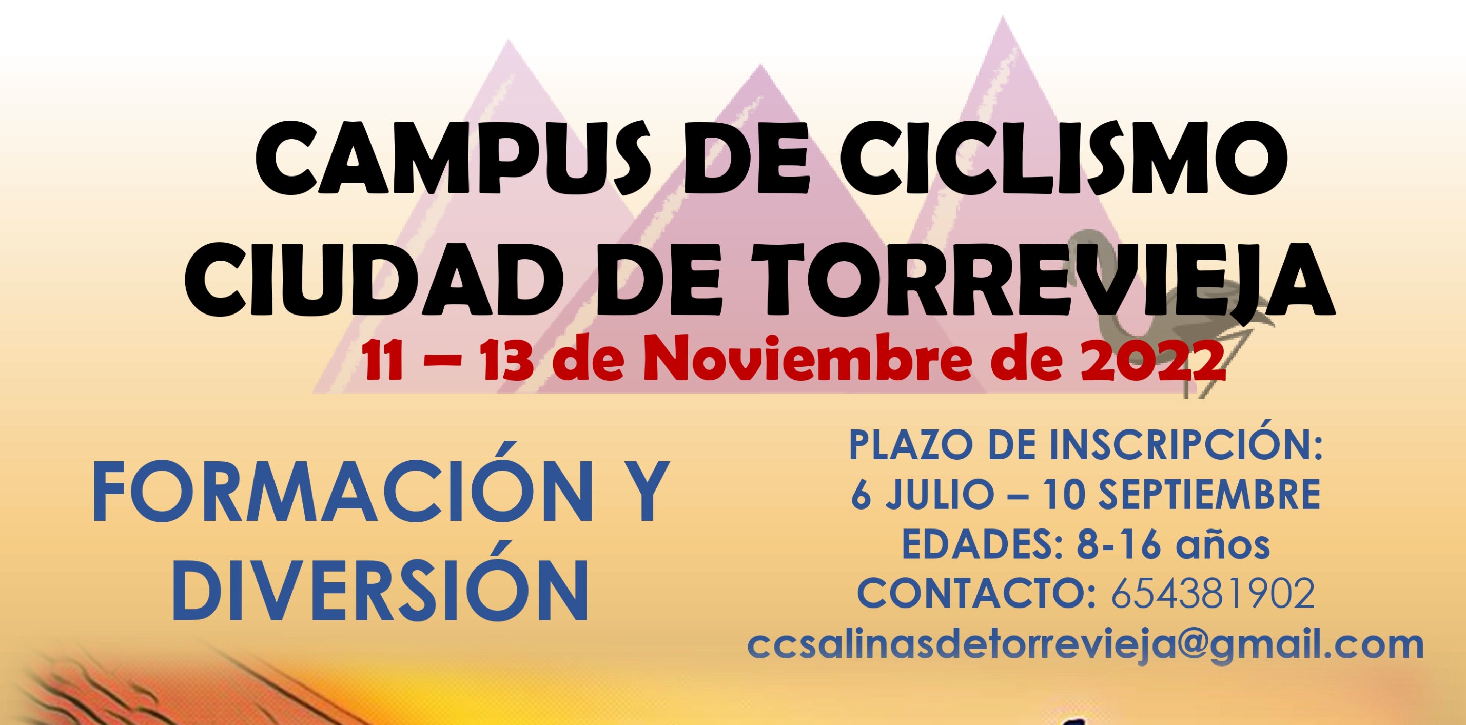 Torrevieja presenta el primer Campus de ciclismo impulsado por Sandra Alonso Torrevieja presenta el primer Campus de ciclismo impulsado por Sandra Alonso