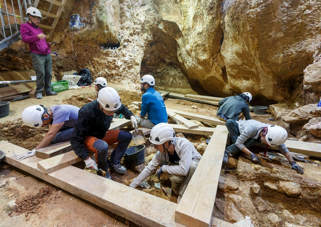 Hallada en Atapuerca "la cara del primer europeo" Hallada en Atapuerca "la cara del primer europeo"