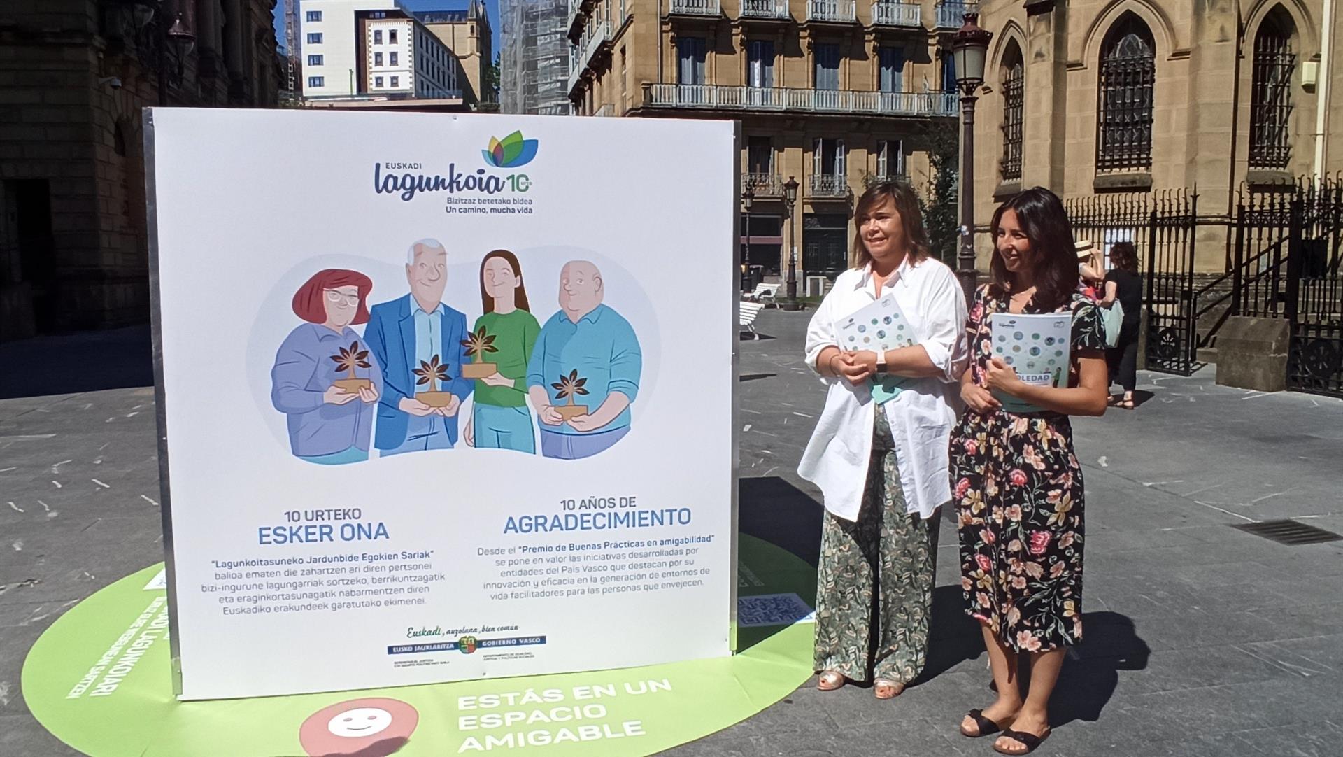 Se edita una guía para abordar la soledad con motivo del décimo aniversario de Euskadi Lagunkoia Se edita una guía para abordar la soledad con motivo del décimo aniversario de Euskadi Lagunkoia