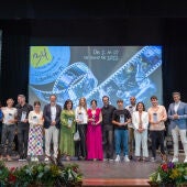Premiados y autoridades en el 34 Festival de Cine de L'Alfàs 