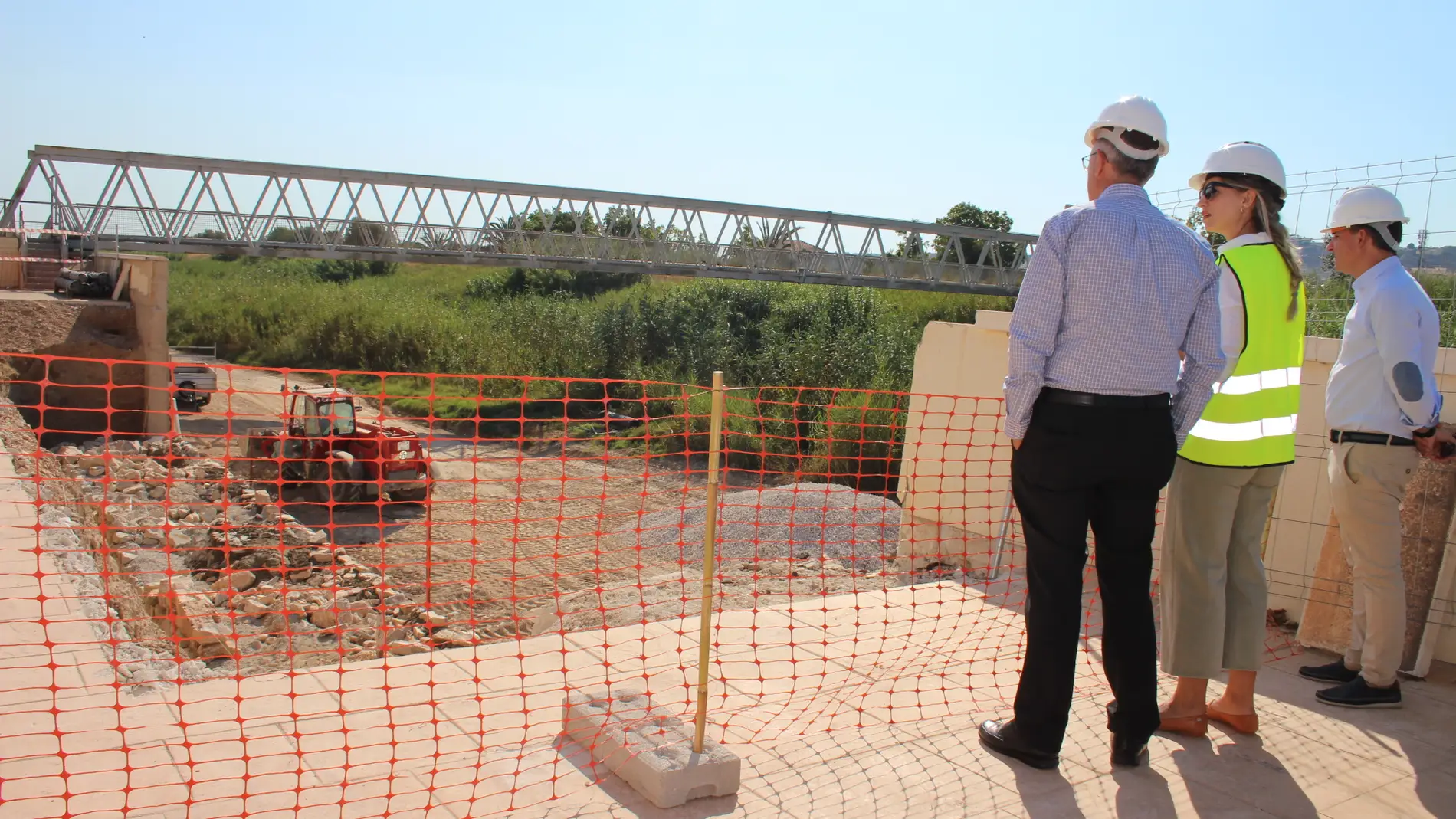 La CHS afronta los trabajos de refuerzo de los muros del cauce del río Segura a su paso por Formentera