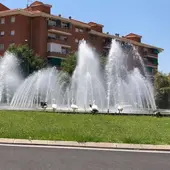 Rotonda de los patos, en el Polígono de Toledo Rotonda de los patos, en el Polígono de Toledo