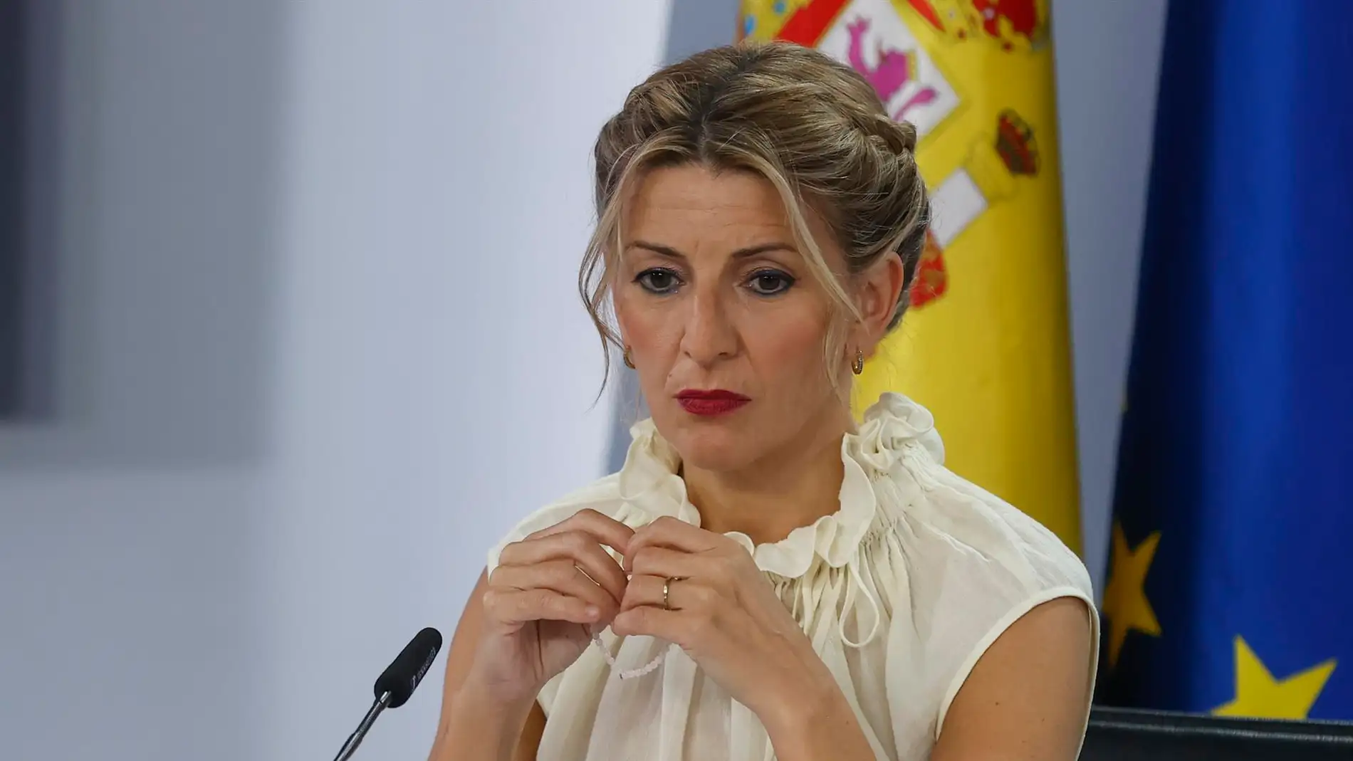 Yolanda Díaz reconoce que no sabe qué medidas económicas va a anunciar Sánchez en el Debate