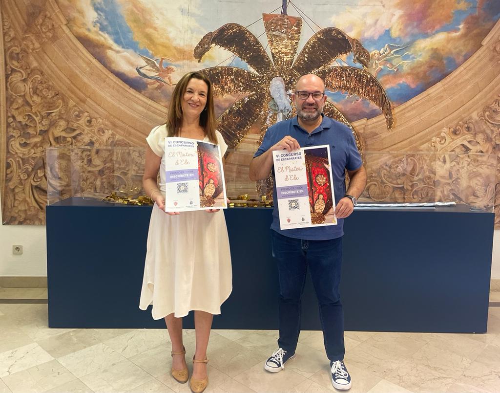 El concurso de escaparatismo en torno al Misteri d’Elx llama a la puerta de los comercios de Elche El concurso de escaparatismo en torno al Misteri d’Elx llama a la puerta de los comercios de Elche