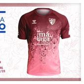 Nueva equipación del Málaga Nueva equipación del Málaga