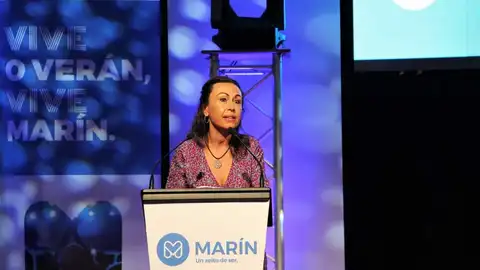 María Ramallo - Alcaldesa Marín Más de Uno Pontevedra