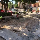 Hallan restos arqueológicos en las obras de la calle Reyes Católicos de Toledo Hallan restos arqueológicos en las obras de la calle Reyes Católicos de Toledo
