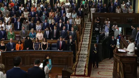 Cuca Gamarra en el debate sobre el estado de la nación Cuca Gamarra en el debate sobre el estado de la nación