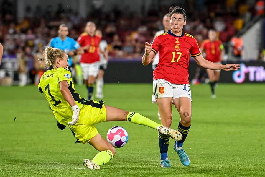 España cae ante Alemania y se jugará el pase con Dinamarca España cae ante Alemania y se jugará el pase con Dinamarca