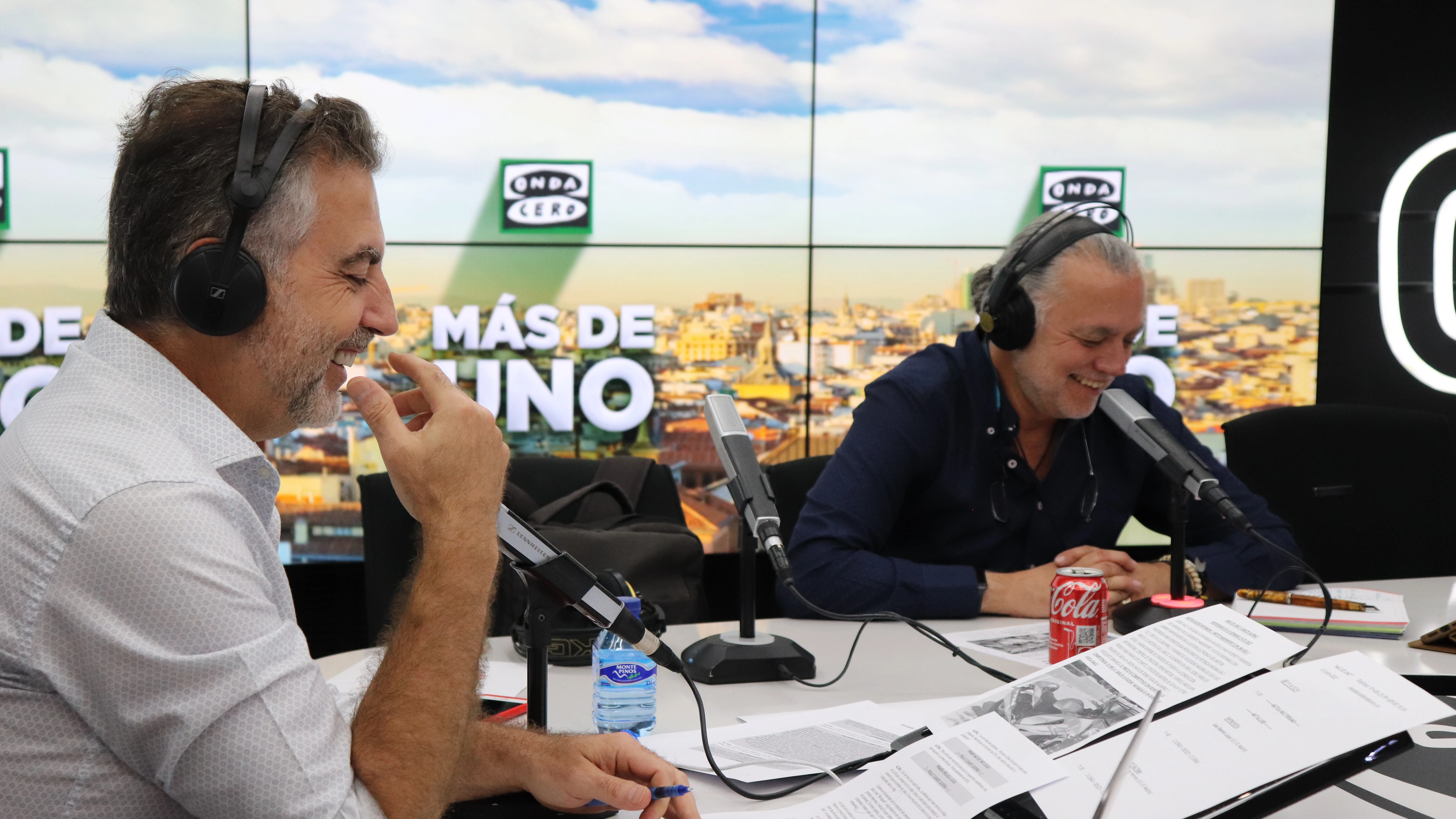 Carlos Alsina y Juan Ram&oacute;n Lucas en 'M&aacute;s de uno'