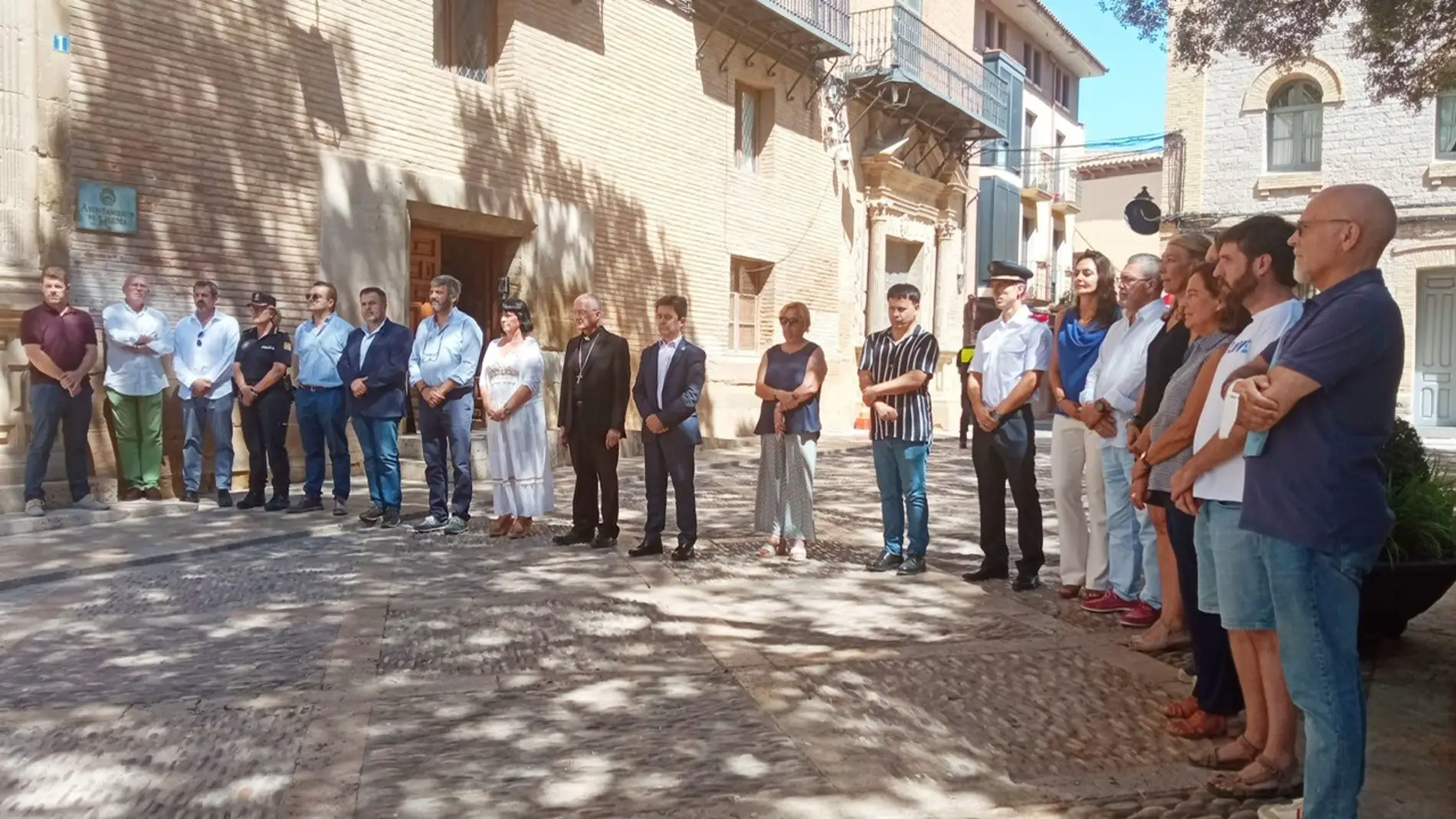 Huesca recuerda a Miguel Ángel Blanco en el 25 aniversario de su asesinato