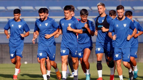 Entrenamiento del M&aacute;laga CF