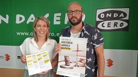 Paloma Arrabal, tutora del trabajo, y Jos&eacute; Luis Mas, autor del proyecto.