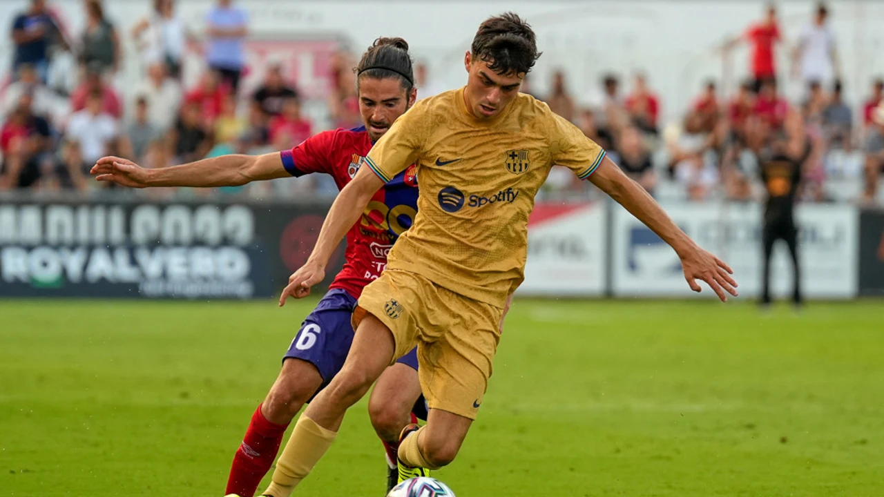 El Barcelona se estrena con empate ante el Olot