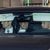 Mario Draghi a su salida del Palacio de Quirinale tras su reunión con Mattarella