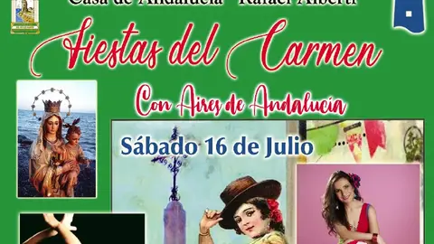 La Casa de Andalucía 'Rafael Alberti' de Torrevieja celebra las Fiestas del Carmen con actividades gratuitas en su sede aires de andalucia