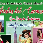 La Casa de Andalucía 'Rafael Alberti' de Torrevieja celebra las Fiestas del Carmen con actividades gratuitas en su sede La Casa de Andalucía 'Rafael Alberti' de Torrevieja celebra las Fiestas del Carmen con actividades gratuitas en su sede