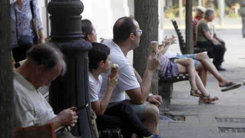 Ola de calor en Ourense