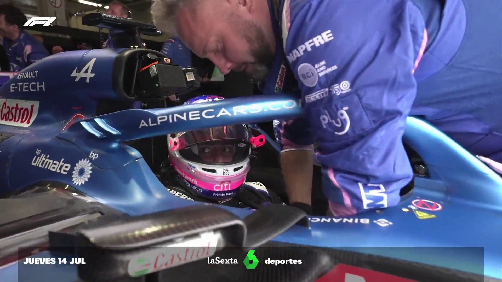 Alonso resiste pese a Hamilton Alonso resiste pese a Hamilton
