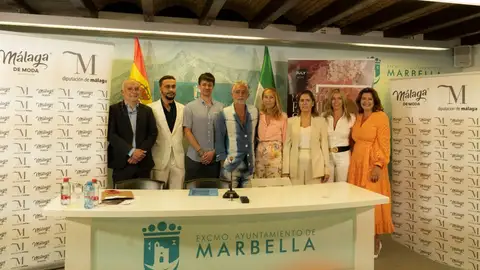 Presentación en rueda de prensa de Marbella Fashion Show Presentación en rueda de prensa de Marbella Fashion Show