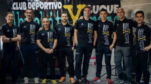 Ocho corredores llenos de solidaridad