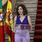 La presidenta de la Comunidad Autónoma de Madrid, Isabel Díaz Ayuso