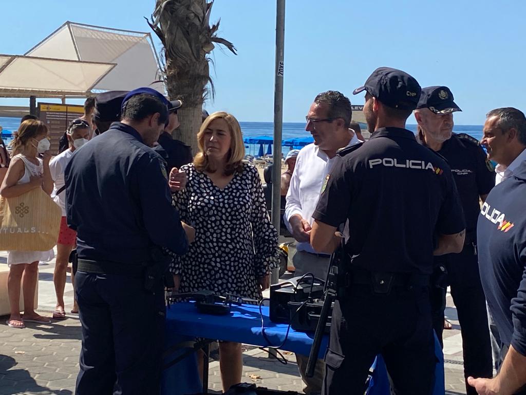 La Operación Verano de la Policía Nacional se presentaba hoy en Benidorm La Operación Verano de la Policía Nacional se presentaba hoy en Benidorm