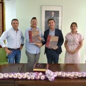 La Diputación de Albacete refuerza el apoyo a la investigación del cultivo el ajo