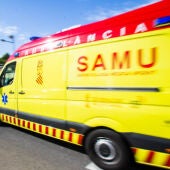 Ambulancia del SAMU.