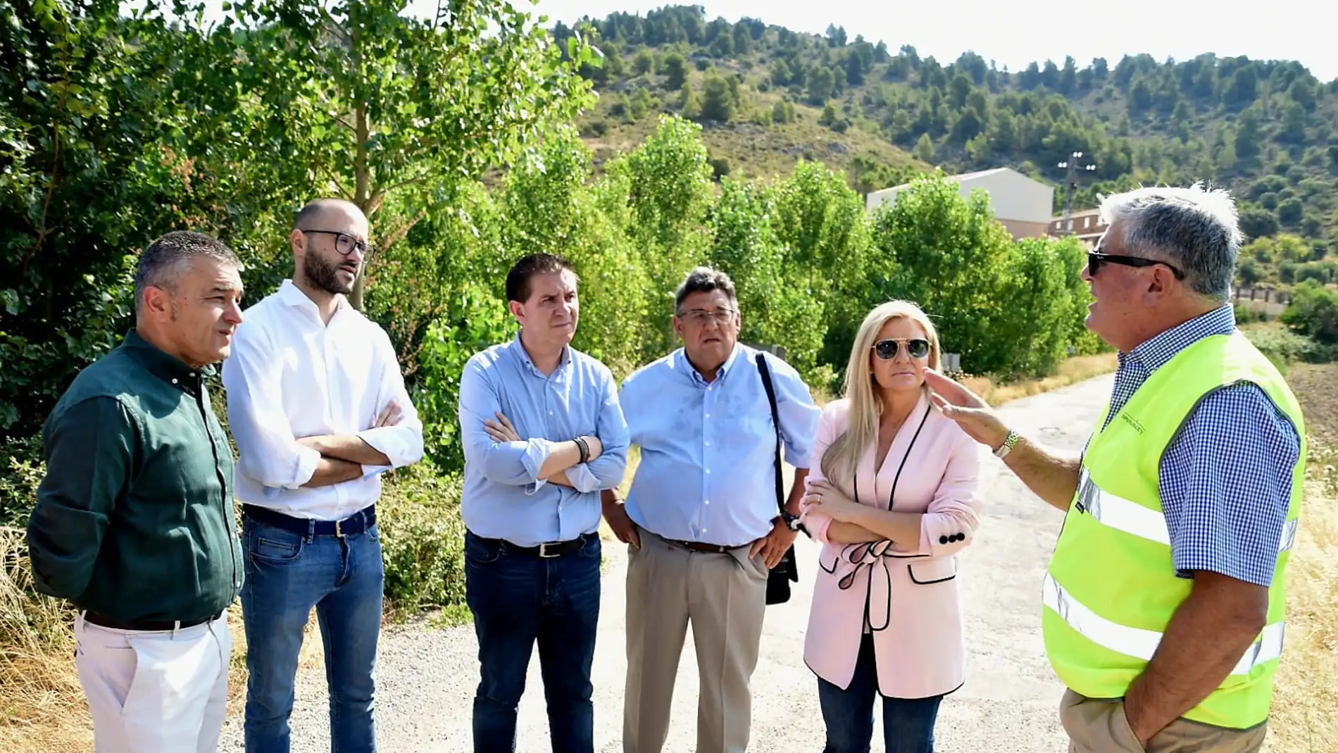 Cabañero y Espinosa invertirán cerca de 3.000.000 € para el arreglo de la carretera provincial AB-5023 