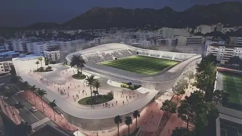 Proyecto nuevo estadio Marbella Proyecto nuevo estadio Marbella