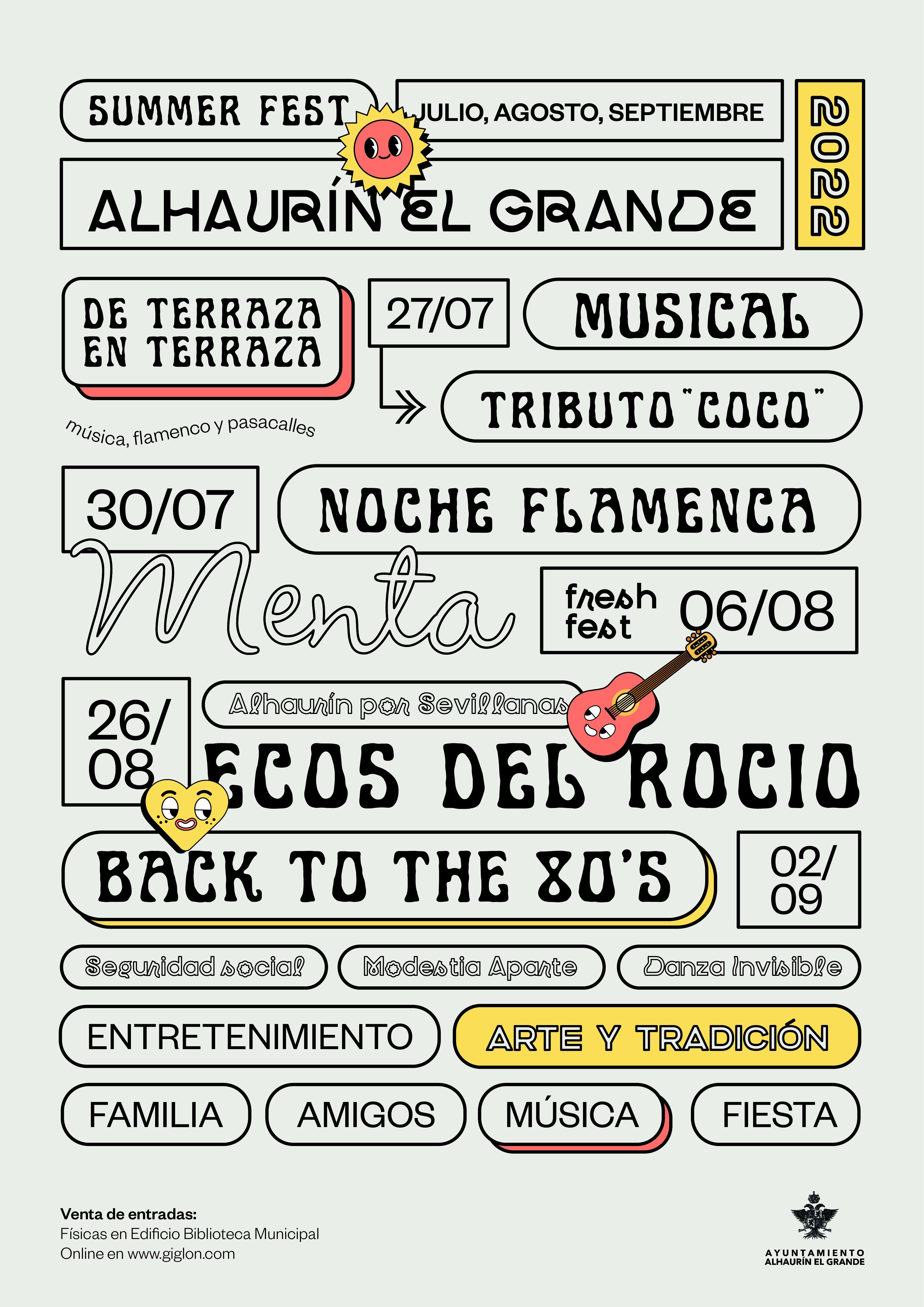 Alhaurín el Grande presenta la programación de Verano 2022 “Summer Fest” Alhaurín el Grande presenta la programación de Verano 2022 “Summer Fest”