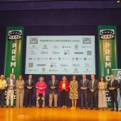Galardonados en la edición 2022 de los Premios Onda Cero Cartagena