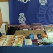 La Policía Nacional detiene a 4 personas tras intervenir 43 kilos de droga en un trastero
