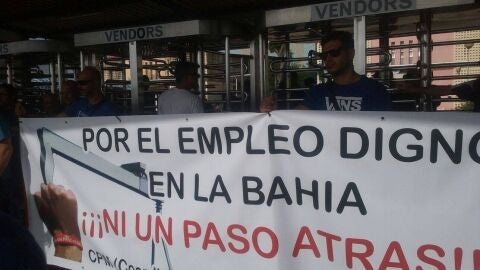 Foto de una de las protestas de la CTM