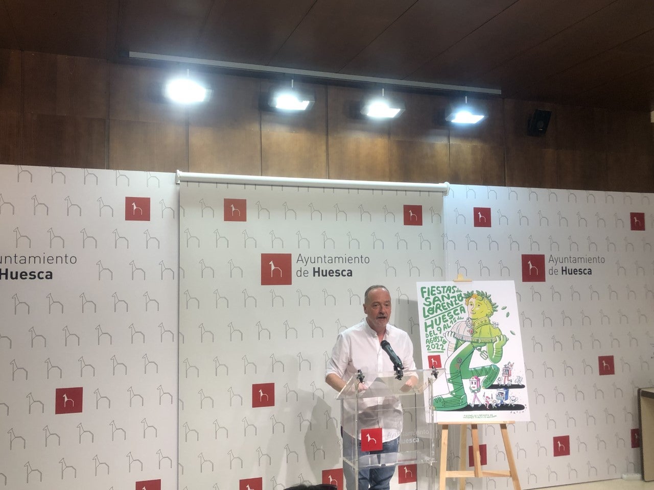 Casi 300 actos y 778.000 euros para las fiestas de San Lorenzo 2022 Casi 300 actos y 778.000 euros para las fiestas de San Lorenzo 2022