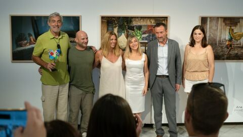 De izq. a der., Fernando Iglesias, Esperanza Navarro, Carlos Gonz&aacute;lez y Marga Ant&oacute;n.