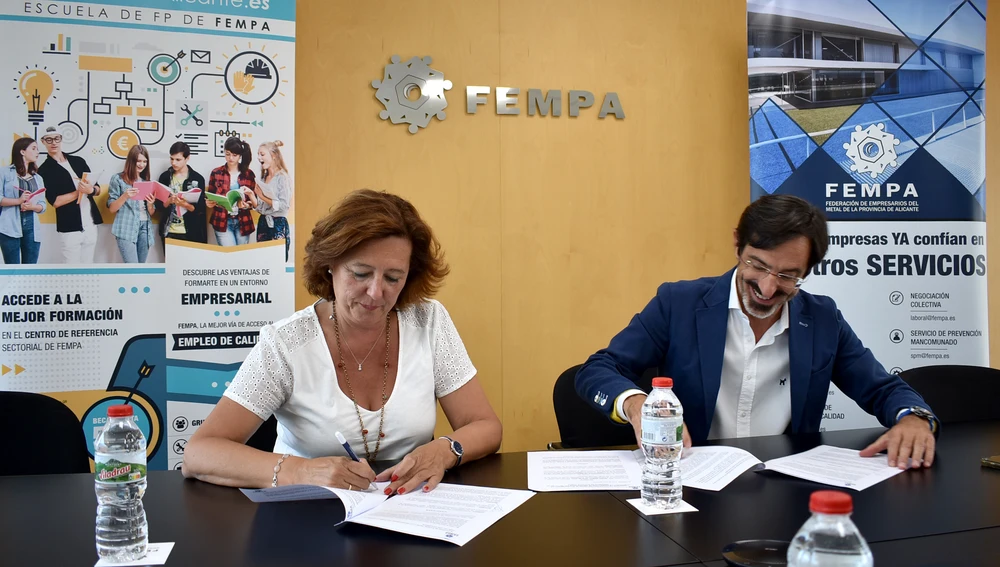 FEMPA y Almoradí impulsarán la Formación Profesional, innovación y digitalización