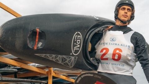 David Llorente, pirag&uuml;ista segoviano