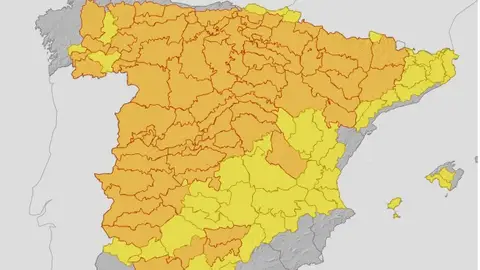 Previsión de alertas para el domingo; la provincia permanece "a salvo" Previsión de alertas para el domingo; la provincia permanece "a salvo"