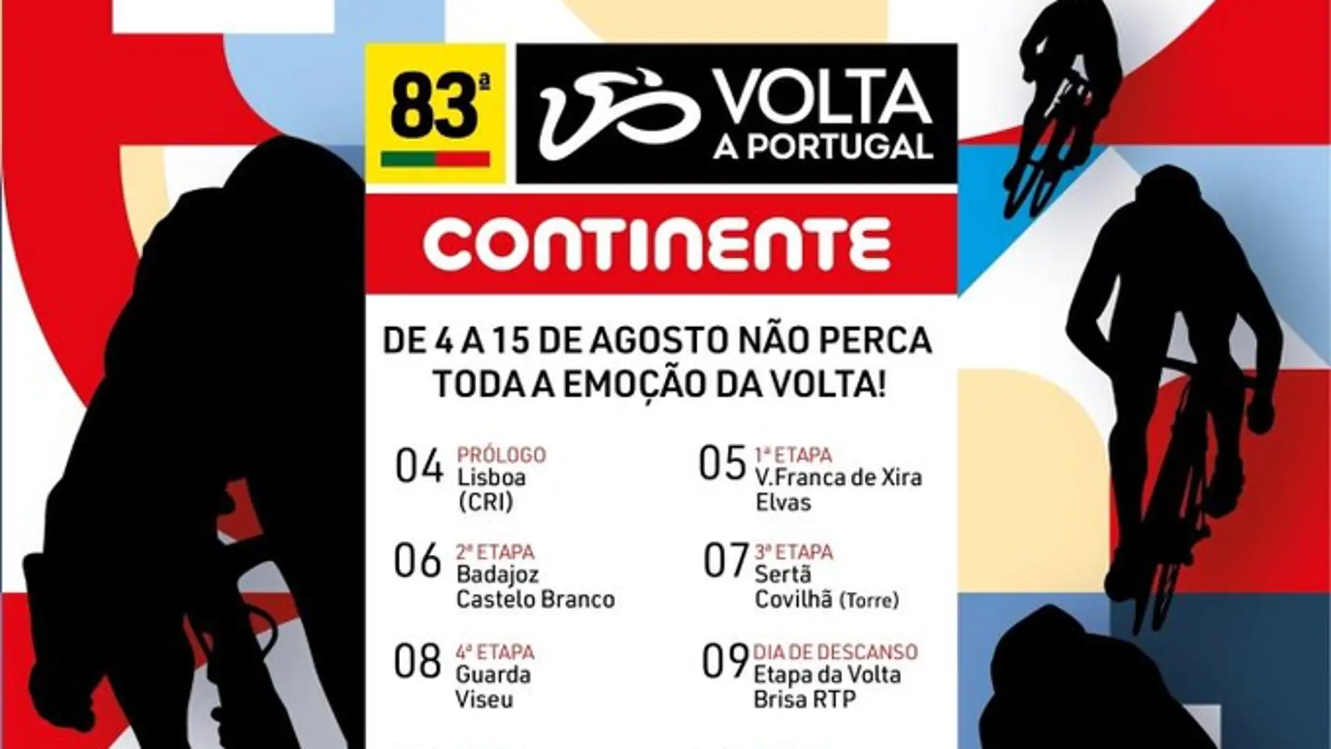 Badajoz será punto de salida de la segunda etapa de la 83º 'Volta a Portugal' el próximo 6 de agosto
