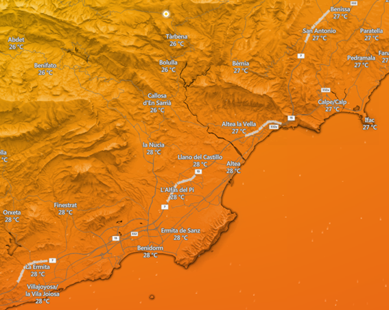 El calor da una tregua y podrían aparecer algunos chubascos El calor da una tregua y podrían aparecer algunos chubascos