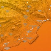 Mapa de temperaturas Marina Baixa