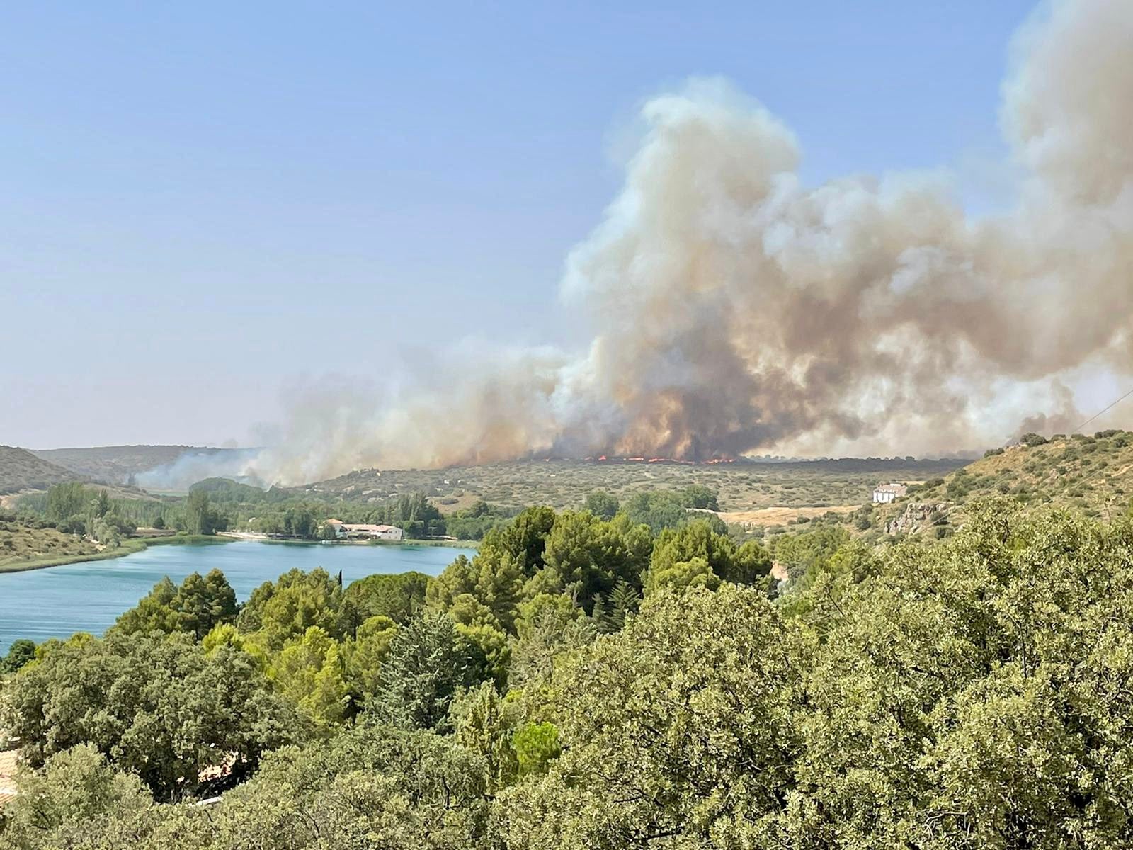 Controlado el incendio de Ruidera Controlado el incendio de Ruidera